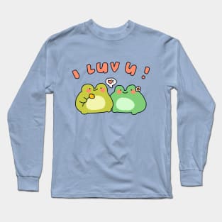 Frogs in Love Long Sleeve T-Shirt